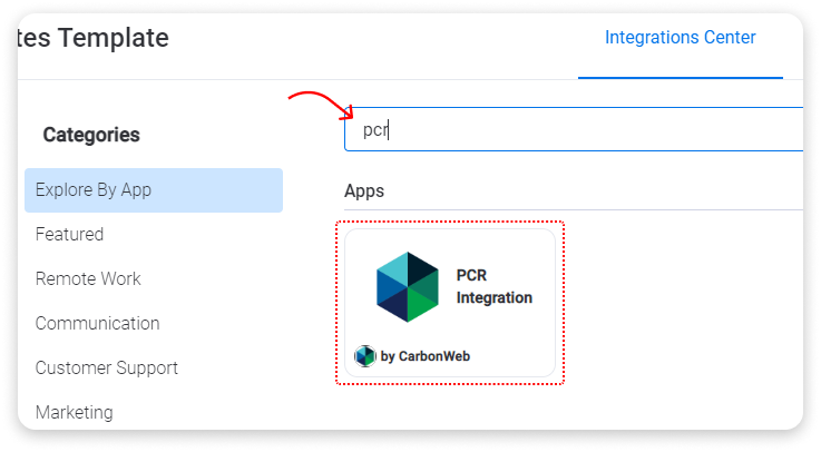 PCRecruiter monday.com authorization