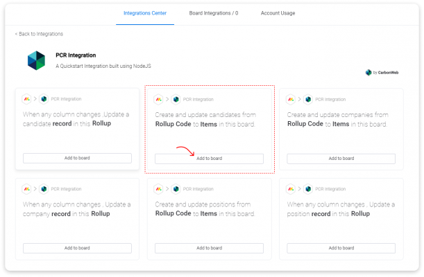 adding candidates rollup code