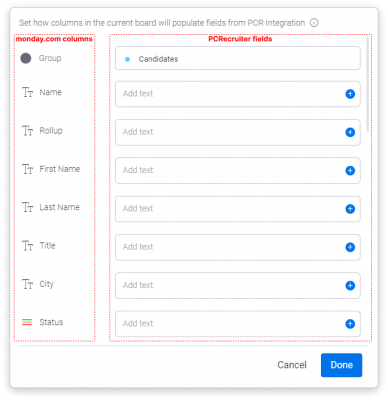 adding candidates rollup code